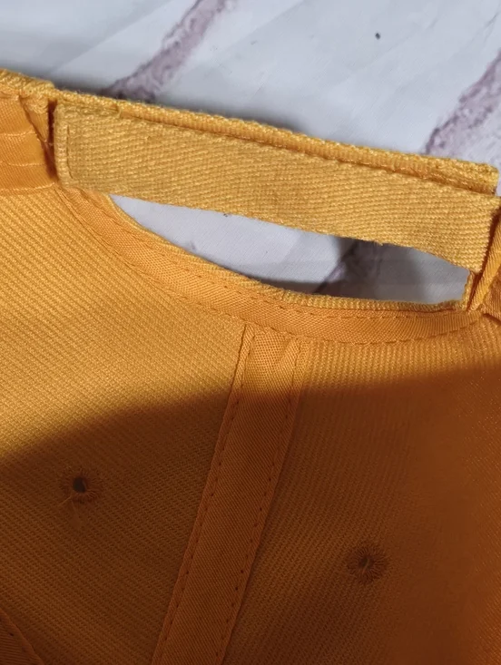 ChoKoLids Bright Orange Baseball Cap - Picture 5 of 8